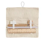 Pencil Case Reuseme — vista superior — con logo para obsequio corporativo