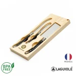 Set de Queso x3 Laguiole — personalizado con impresión de marca corporativa