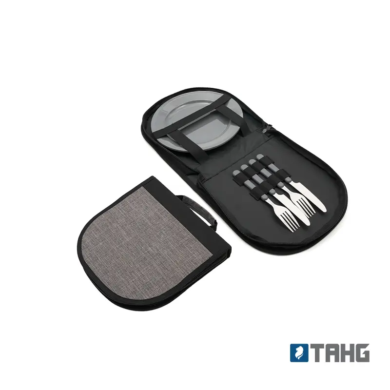 Set de Asado Andino — vista lateral — para regalo empresarial con logo