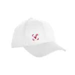 Gorra jevi — de tela — personalizada con impresión de marca corporativa
