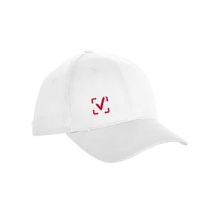 Gorra jevi — de tela — personalizada con impresión de marca corporativa