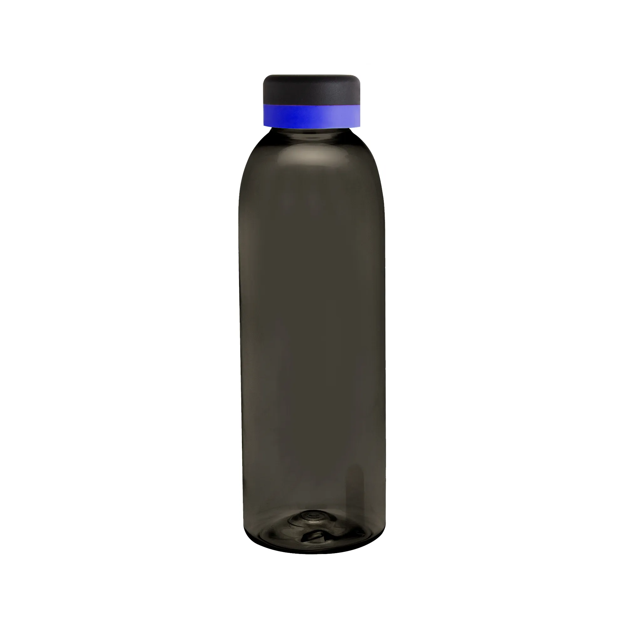 Botella baladina Full Black — vista superior — con logo para obsequio corporativo