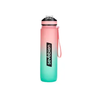 Botella Deportiva Motivacional graf — de acero inoxidable — personalizada con impresión de marca corporativa