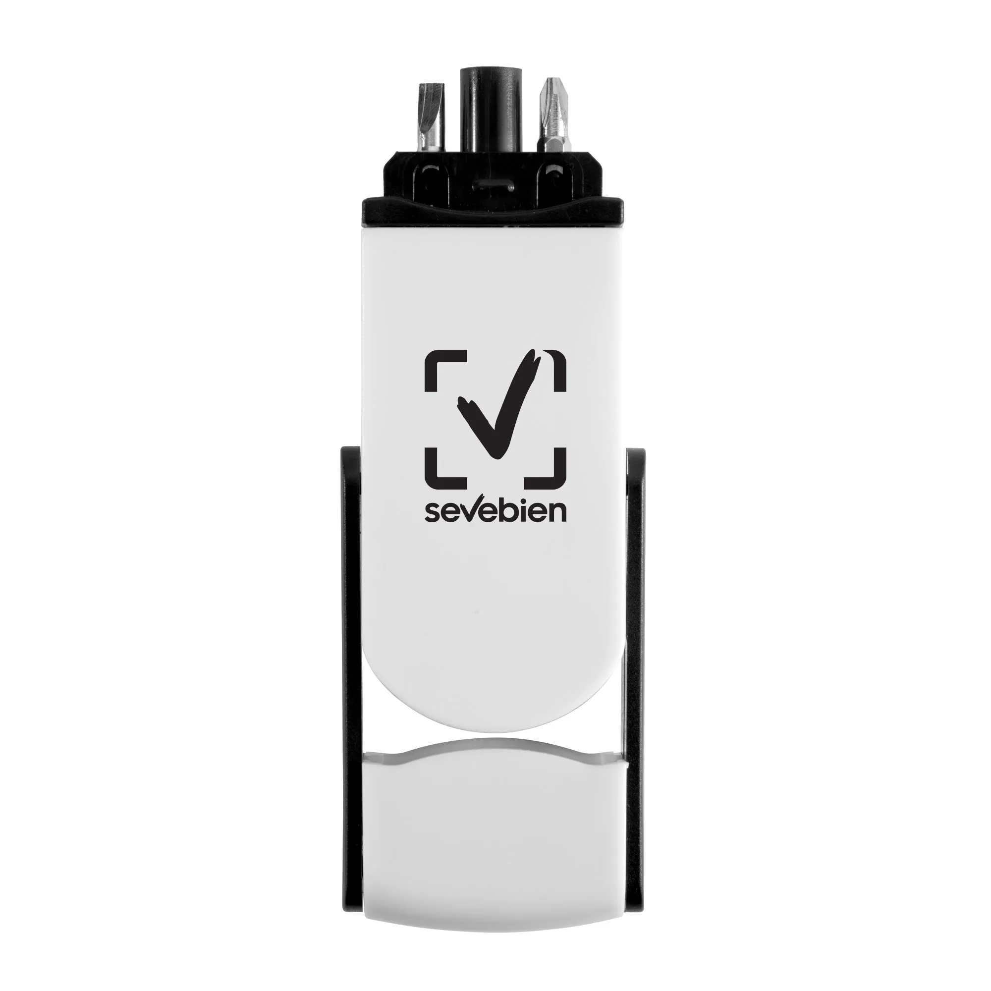 Herramientero bolt — Producto de plástico — personalizado con impresión de marca corporativa