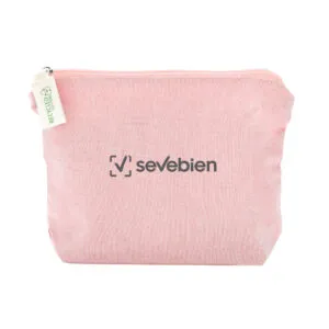 Necessaire malvon — de tela — personalizado con impresión de marca corporativa