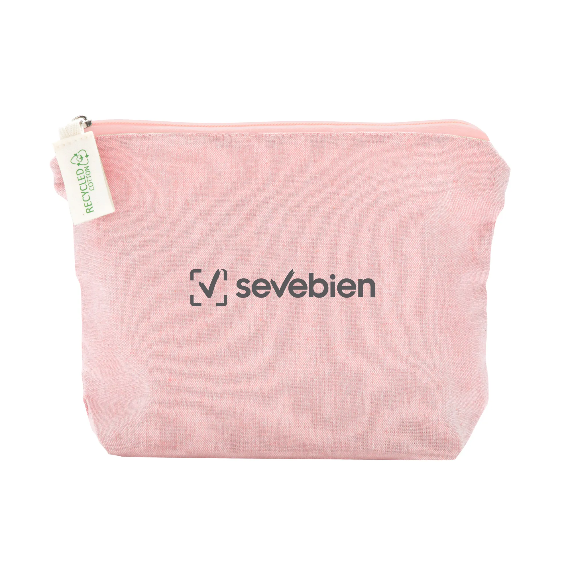 Necessaire malvon — de tela — personalizado con impresión de marca corporativa