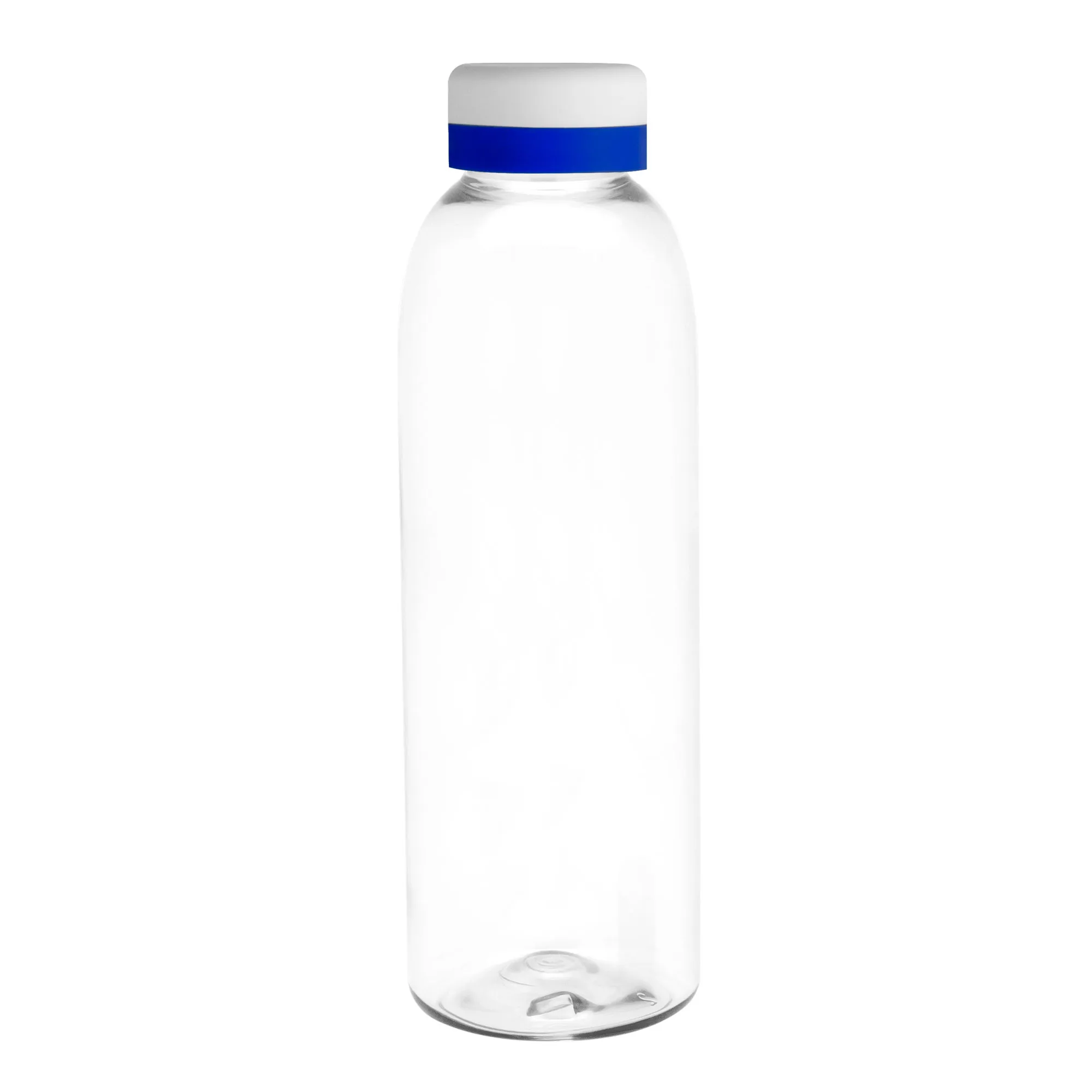 Botella baladina White — vista superior — con logo para obsequio corporativo