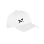 Gorra livi — de tela — personalizada con impresión de marca corporativa