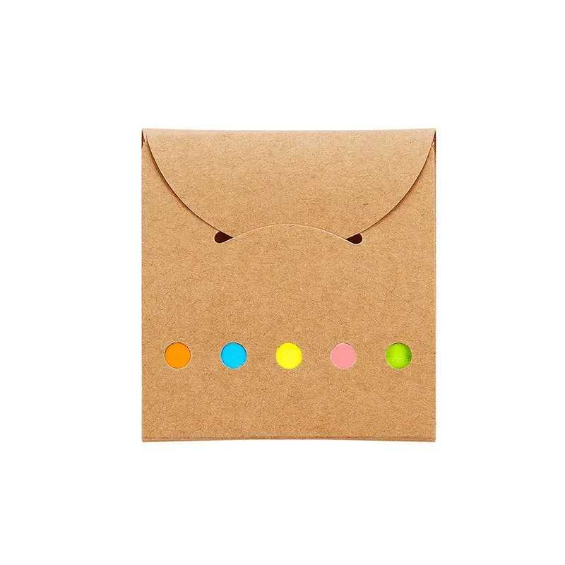 Set Memo Dots — vista lateral — para regalo empresarial con logo