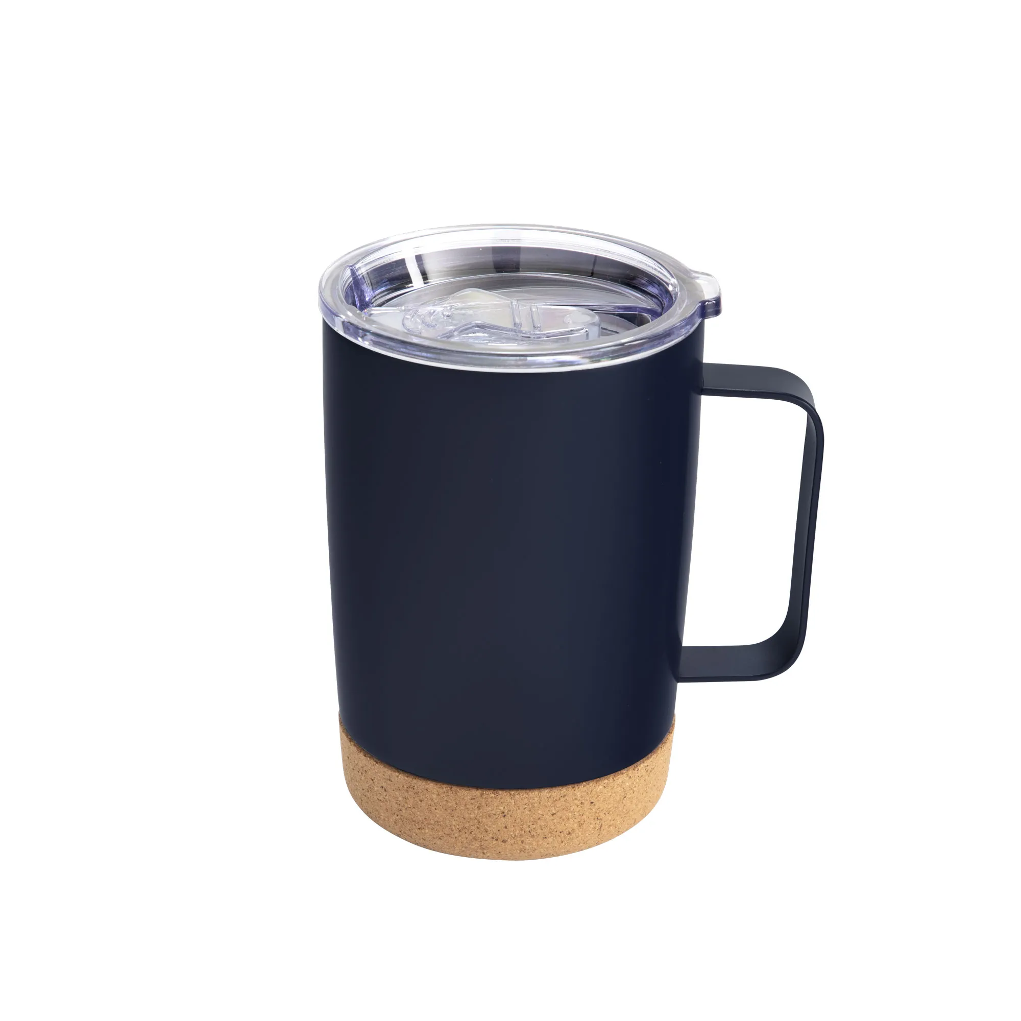 Mug Termico Kork — vista trasera — publicitaria personalizada Chile