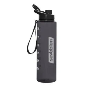 Botella Deportiva Motivacional borg — de acero inoxidable — personalizada con impresión de marca corporativa