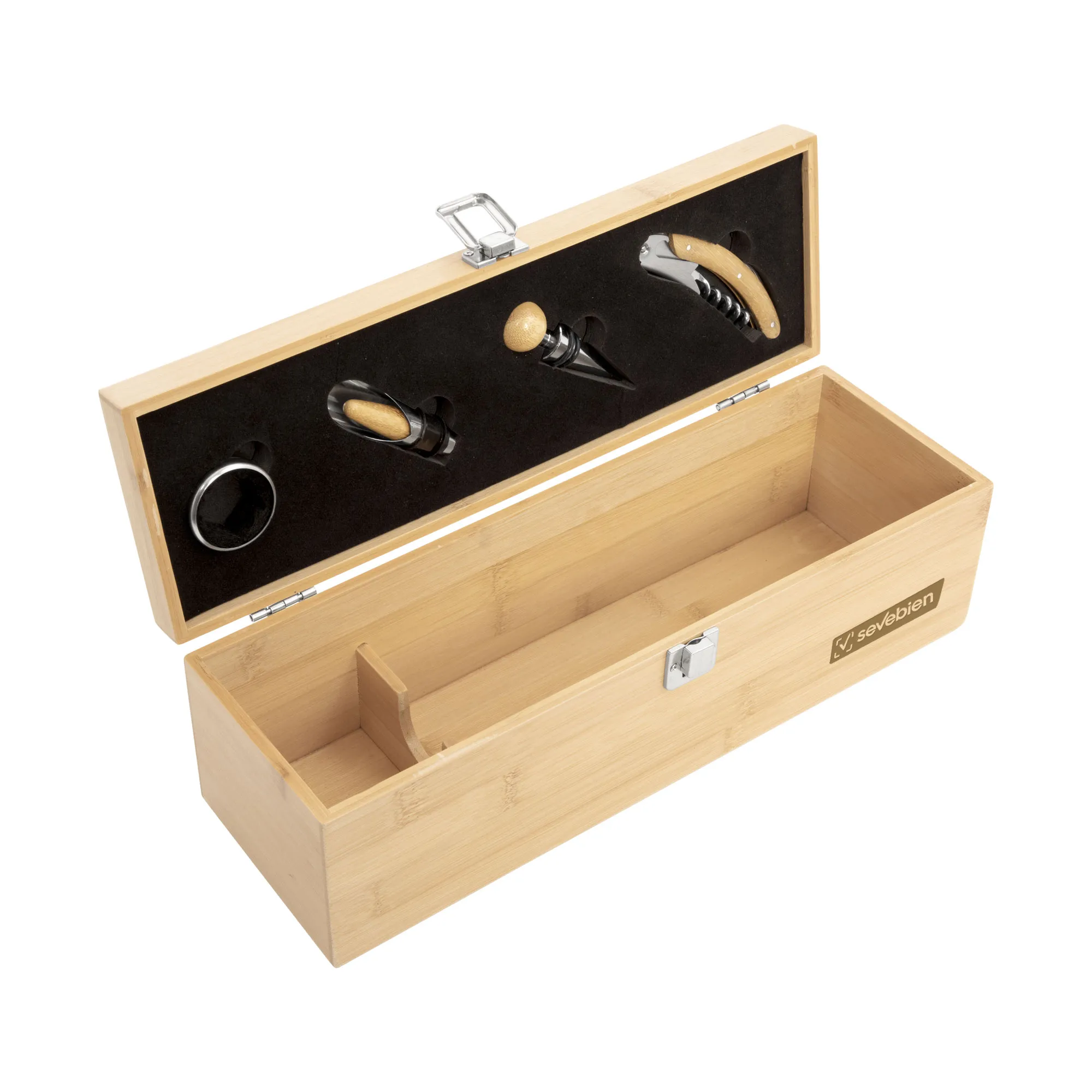 Set De Vino vinicius — personalizado con impresión de marca corporativa