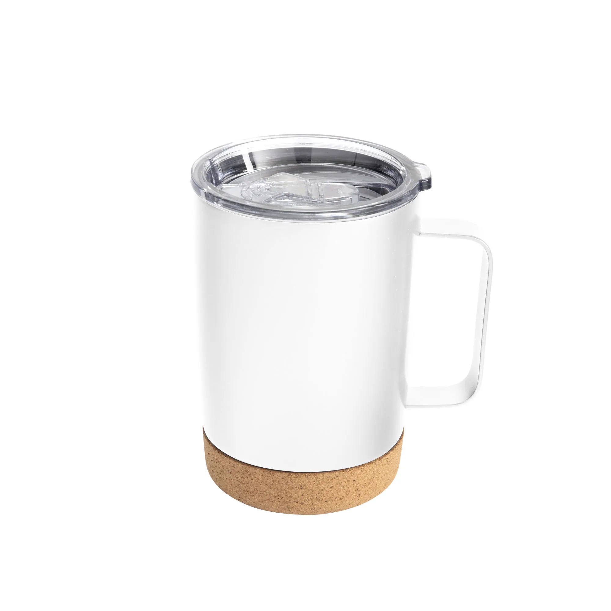 Mug Termico Kork — vista lateral — para regalo empresarial con logo