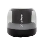 Parlante Bluetooth fonola — de plástico — personalizado con impresión de marca corporativa