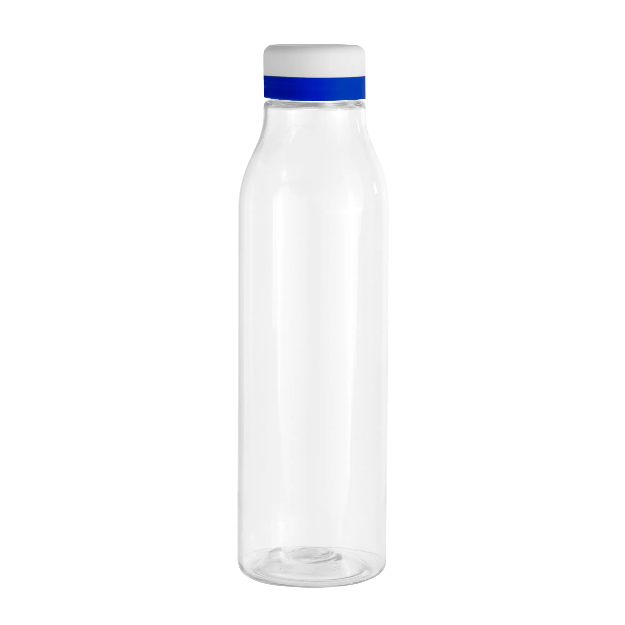 Botella andina White — vista superior — con logo para obsequio corporativo