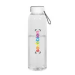 Botella hawaii - Waikiki — de acero inoxidable — personalizada con impresión de marca corporativa