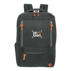 Mochila urban 7 — de tela — personalizada con impresión de marca corporativa