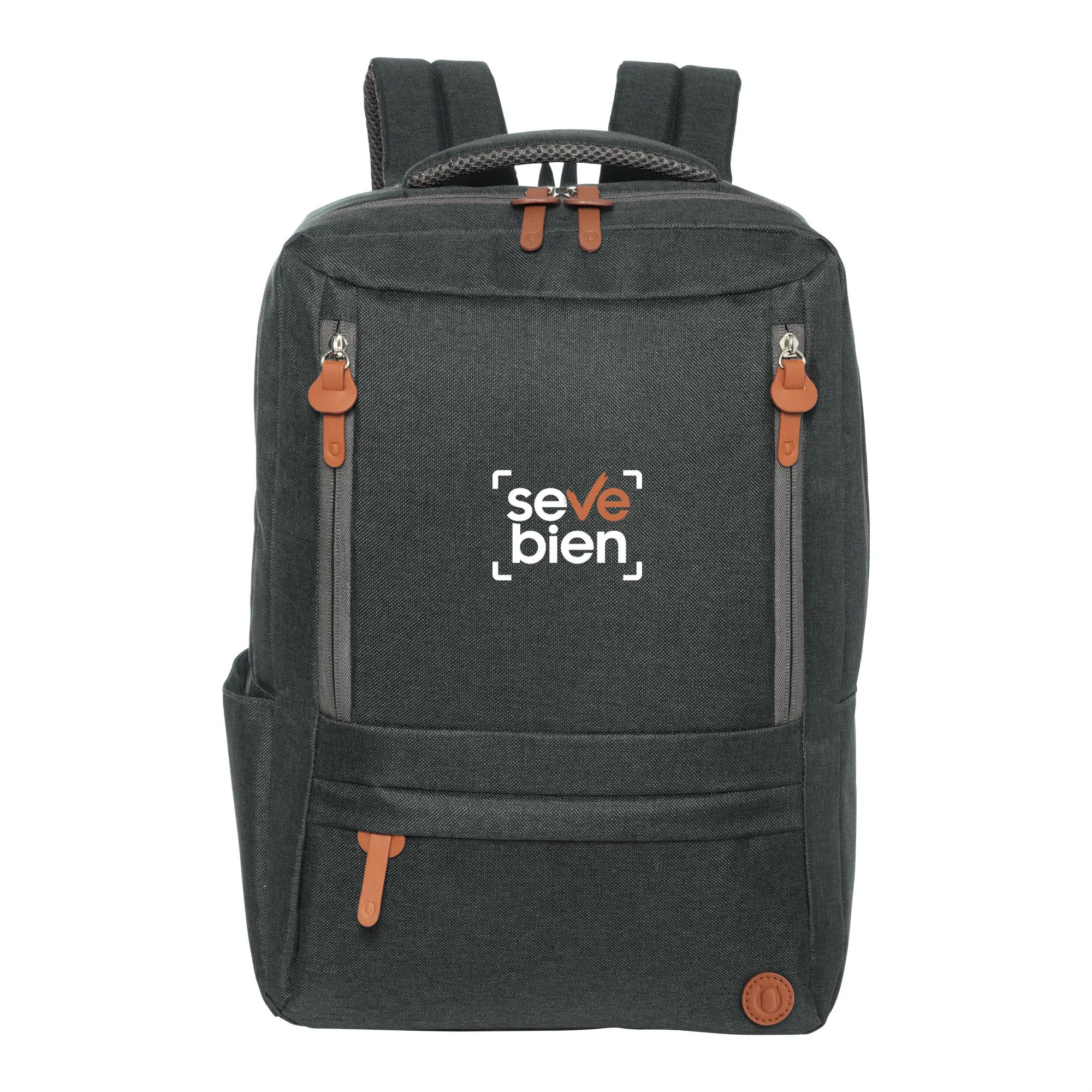 Mochila urban 7 — de tela — personalizada con impresión de marca corporativa