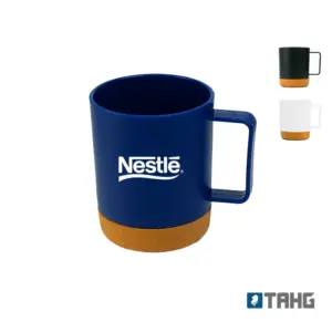 Mug Eros de polipropileno con base de corcho natural acabado mate — publicitario personalizado Chile