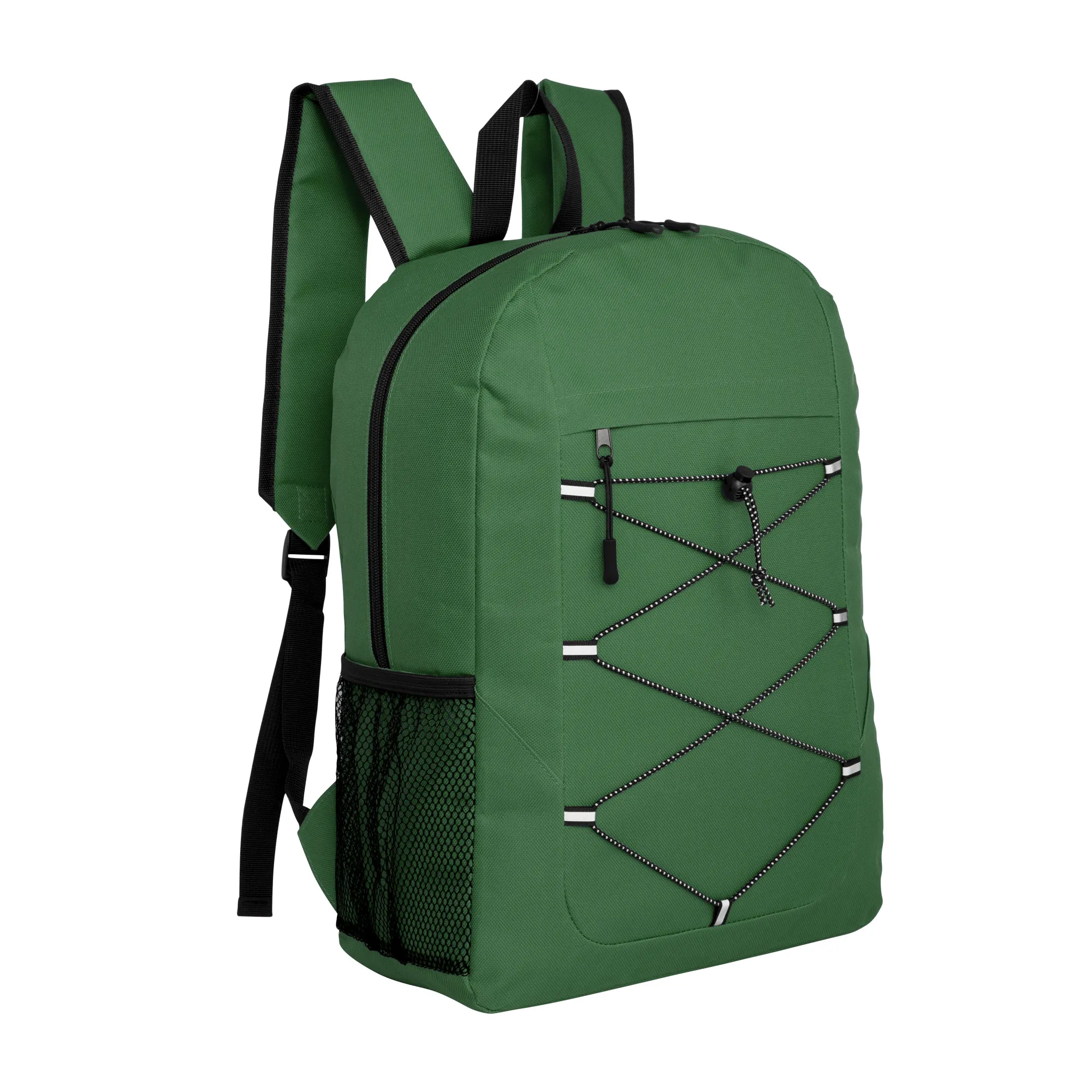 Mochila trip — vista trasera — publicitaria personalizada Chile