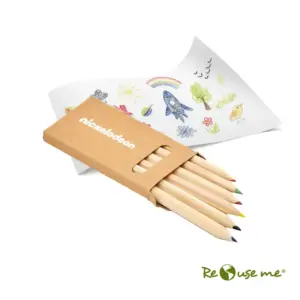 Set de Mini Lapices Grafito x 6