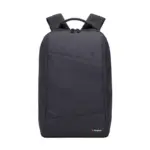Mochila de poliéster con dos compartimentos principales, bolsillo frontal y correas acolchadas