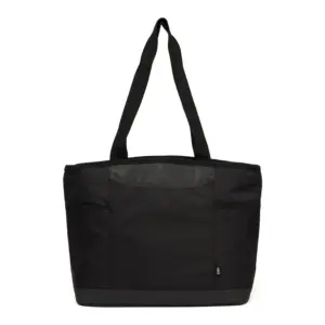 Bolsa cooler tote con asas y interior térmico confeccionada en polyester RPET reciclado