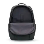 Mochila urbana de poliéster con compartimiento principal de doble cierre, bolsillo frontal con cierre y tiras acolchadas ajustables
