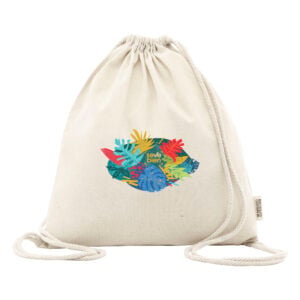 Bolsa mochila de algodón "CHILL"