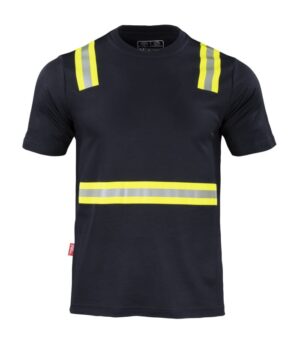 Polera Hibrida Dual Manga Corta Hombre color Azul