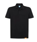 Polera Polo 60% Algodón Manga Corta Mujer color Negro