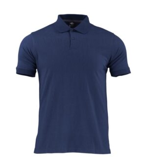 Polera Polo DryFresh® 60% Algodón Manga Corta Hombre color Azul