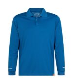 Polera Polo WorkDry® Manga Larga Hombre color Azulino