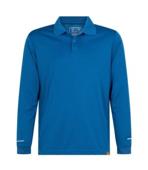 Polera Polo WorkDry® Manga Larga Hombre color Azulino