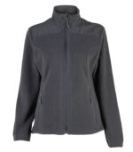 Micropolar Tela Plana Manga Larga Mujer color Gris Oscuro