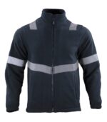 Micropolar Con Cinta Reflectiva Hombre color Azul