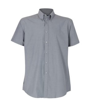 Camisa Oxford Classic Manga Corta Hombre color Celeste Claro