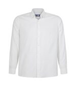 Camisa Oxford Light Manga Larga Hombre color Blanco