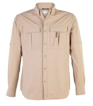 Camisa Abelia Manga Larga Hombre color Taupe