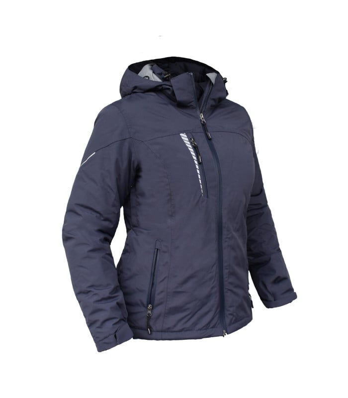 Parka Fix Oregón Térmica Manga Larga Mujer color Azul Marino