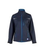 Parka Pangue Softshell Manga Larga Mujer color Azul