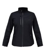 CHAQUETA SOFTSHELL BASIC MUJER color Negro