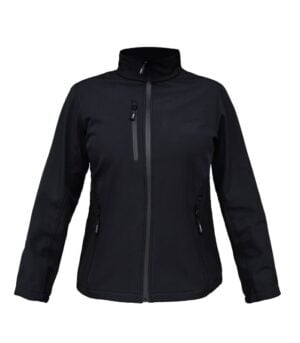 CHAQUETA SOFTSHELL BASIC MUJER color Negro