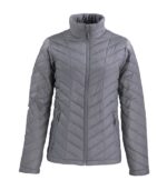 Parka Térmica Ligth Manga Larga Mujer color Gris