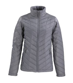Parka Térmica Ligth Manga Larga Mujer color Gris