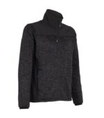 Chaqueta Knit Fleece Hombre color Negro