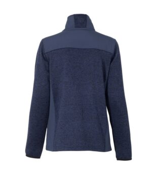 Chaqueta Knit Fleece Mujer color Azul