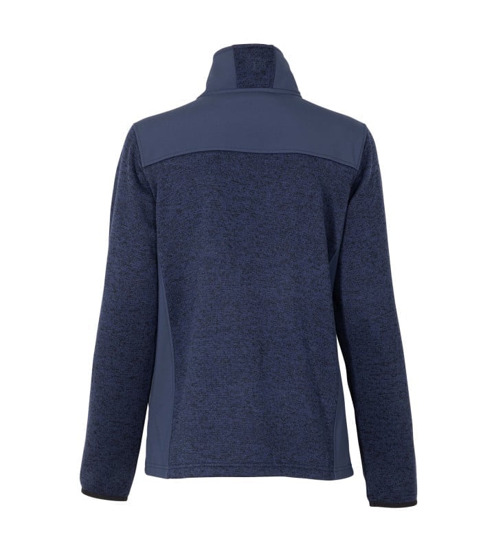 Chaqueta Knit Fleece Mujer color Azul