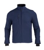 Chaqueta Softshell Rhelmu Manga Larga Hombre color Azul