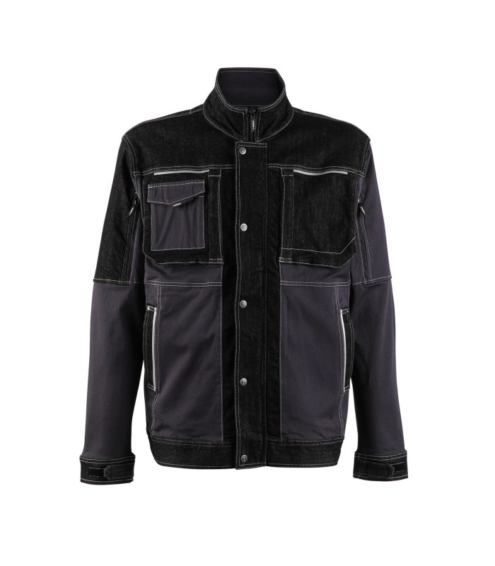 Chaqueta Ónix Manga Larga Hombre color Azul/Negro